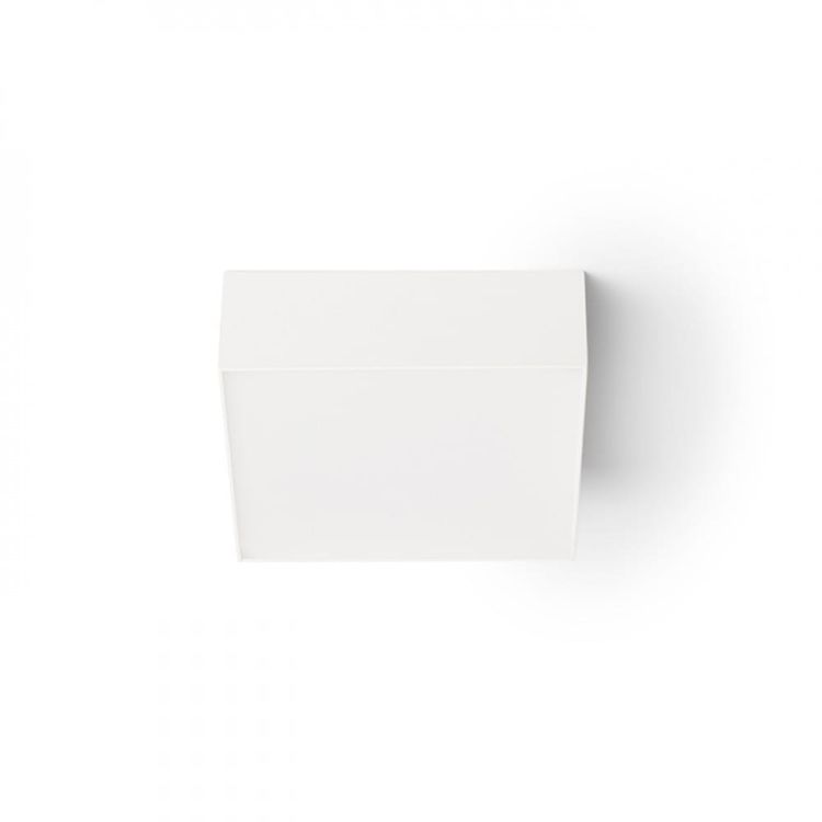 LARISA SQ 17 sufitowa biała  230V LED 15W  3000K