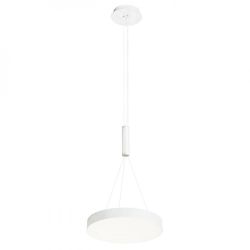 LARISA R 30 wisząca biała  230V LED 30W  3000K