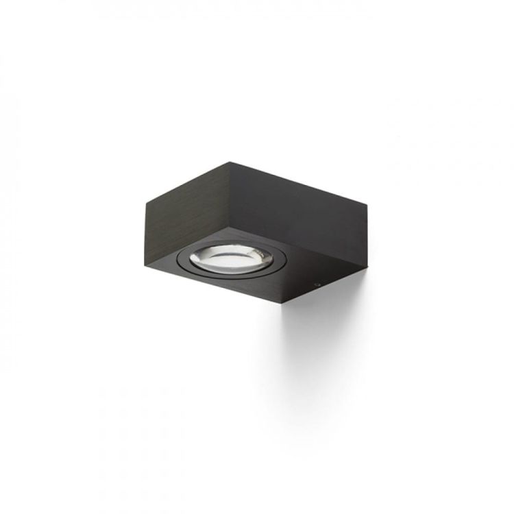 KORSO I ścienna czarne anodowane 230V LED 5W 120° IP54 3000K