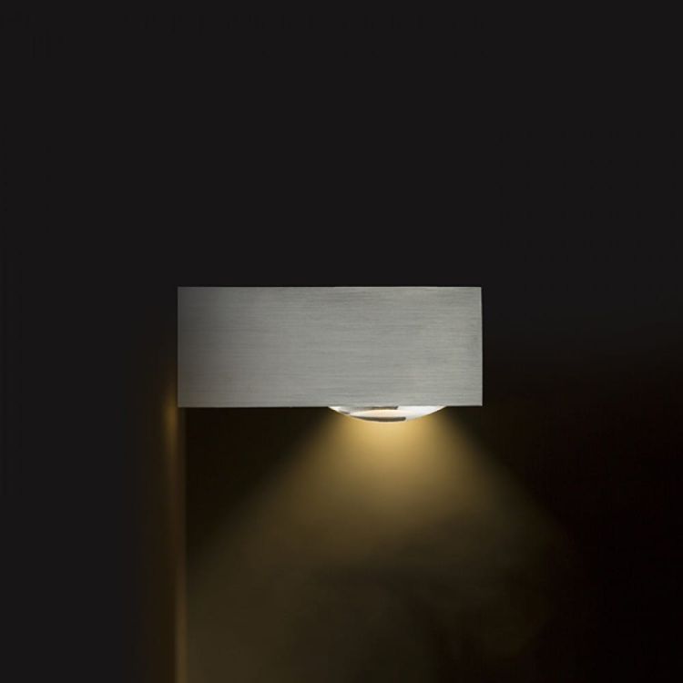 KORSO I ścienna aluminium szczotkowane 230V LED 5W 120° IP54 3000K