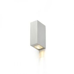 NICK II ścienna  aluminium szczotkowane 230V LED 2x3W 10° IP54  3000K