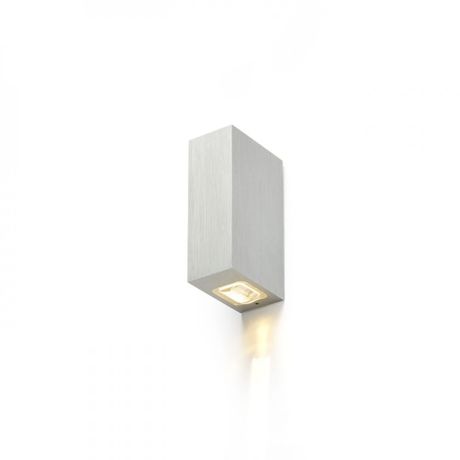 Przejdź do produktu NICK II ścienna  aluminium szczotkowane 230V LED 2x3W 10° IP54  3000K