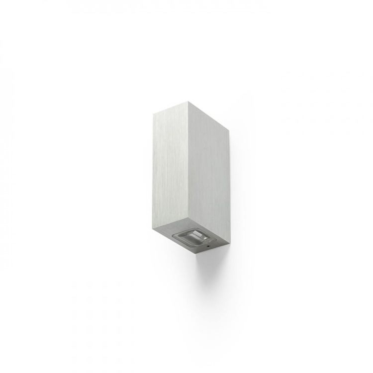 NICK II ścienna  aluminium szczotkowane 230V LED 2x3W 10° IP54  3000K