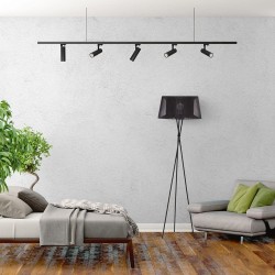 BAHIA do szyny  3-faz czarna  230V LED 28W 38°  3000K