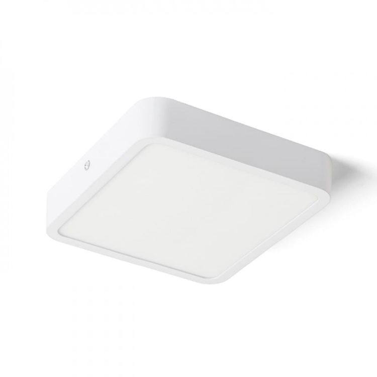 HUE SQ 17 sufitowa biała  230V LED 18W  3000K