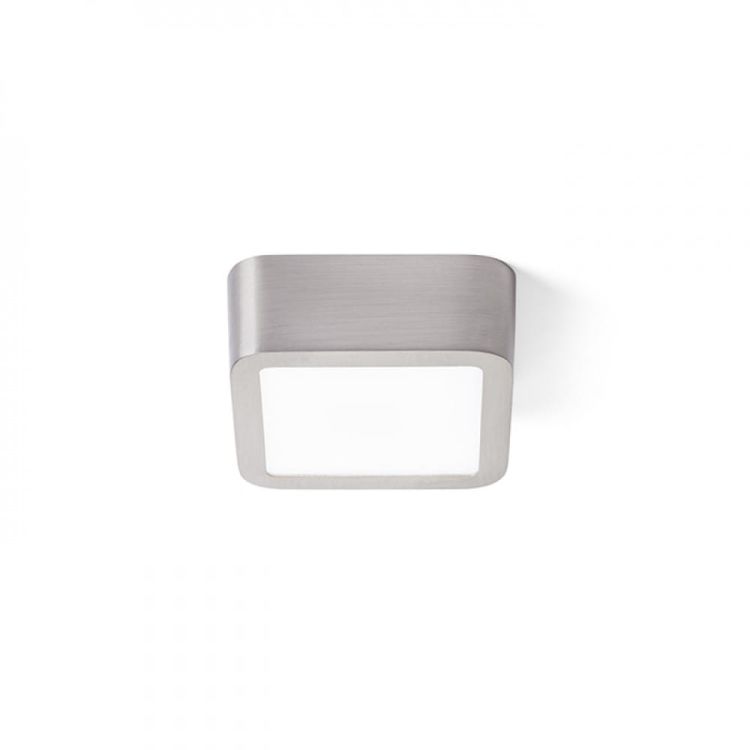 HUE SQ 9 sufitowa  nikiel mat 230V LED 6W  3000K