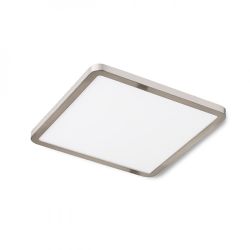 HUE SQ 17 wpuszczana  nikiel mat 230V LED 18W  3000K