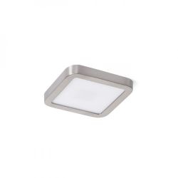 HUE SQ 9 wpuszczana  nikiel mat 230V LED 6W  3000K