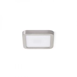 HUE SQ 9 wpuszczana  nikiel mat 230V LED 6W  3000K