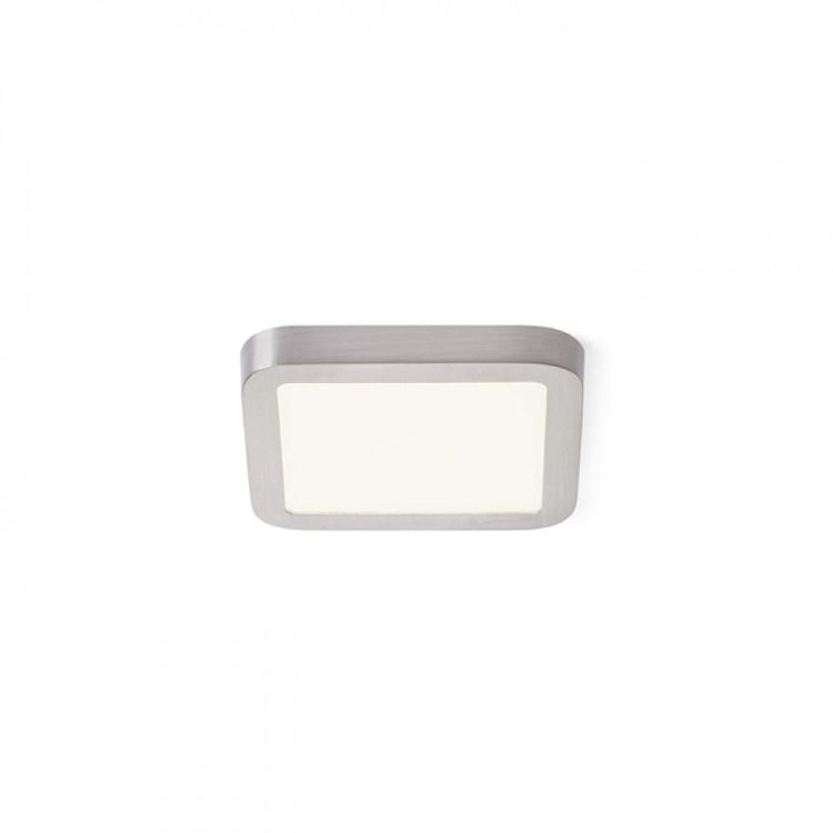 HUE SQ 9 wpuszczana  nikiel mat 230V LED 6W  3000K