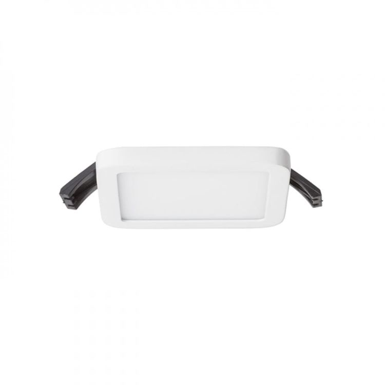 HUE SQ 9 wpuszczana biała  230V LED 6W  3000K