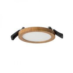 HUE R 9 wpuszczana  kolor buk 230V LED 6W  3000K