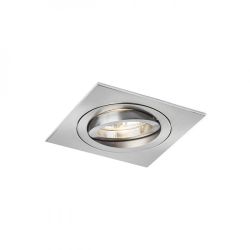MURO SQ wpuszczana  nikiel mat 230V GU10 50W