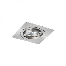 MURO SQ wpuszczana  nikiel mat 230V GU10 50W