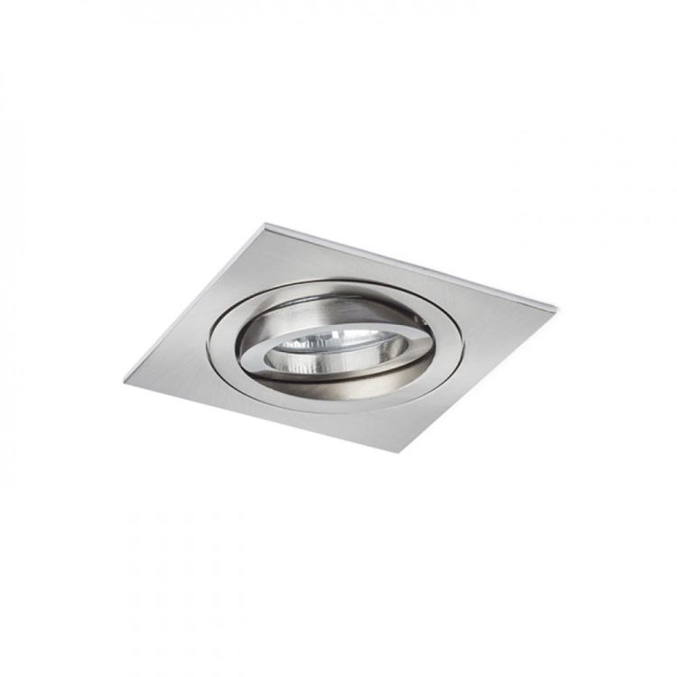 MURO SQ wpuszczana  nikiel mat 230V GU10 50W