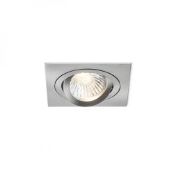 MURO SQ wpuszczana  nikiel mat 230V GU10 50W