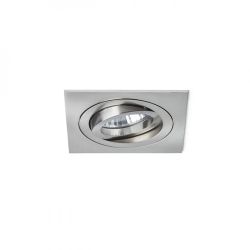 MURO SQ wpuszczana  nikiel mat 230V GU10 50W