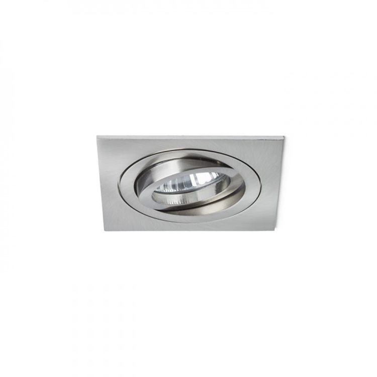 MURO SQ wpuszczana  nikiel mat 230V GU10 50W