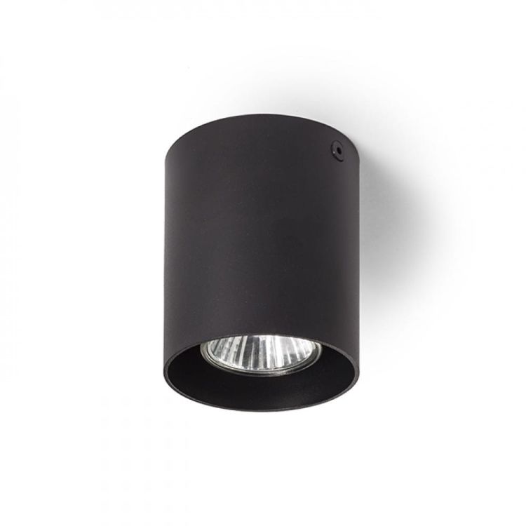 MANTOVA I sufitowa czarna matowa   230V GU10 35W