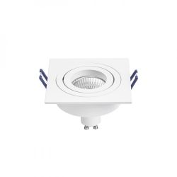 PASADENA GU10 SQ I wpuszczana biała  230V GU10 50W