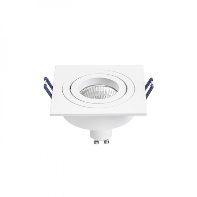 PASADENA GU10 SQ I wpuszczana biała  230V GU10 50W