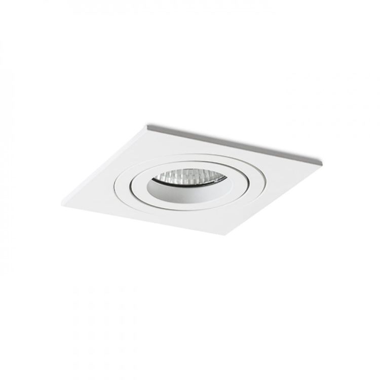 PASADENA GU10 SQ I wpuszczana biała  230V GU10 50W