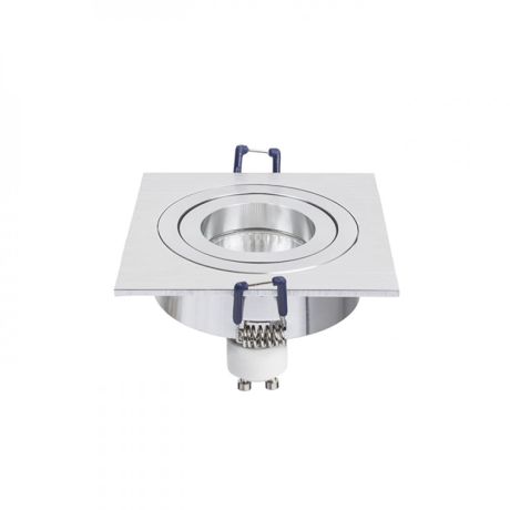 Przejdź do produktu PASADENA GU10 SQ I wpuszczana  aluminium szczotkowane 230V LED GU10 7W