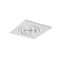 PASADENA GU10 SQ I wpuszczana  aluminium szczotkowane 230V GU10 50W