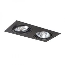 PASADENA G53 SQ II  czarna  12V G53 2x50W