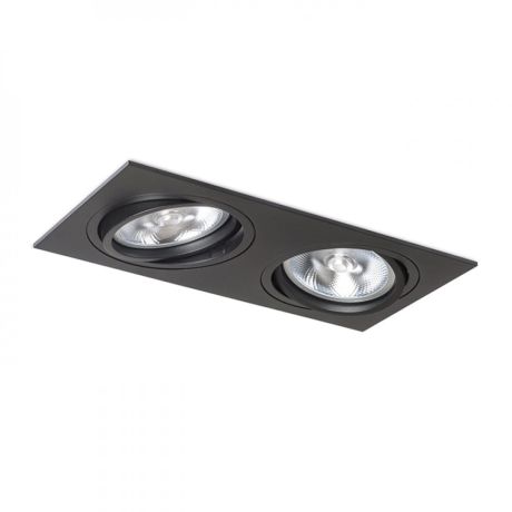 Przejdź do produktu PASADENA G53 SQ II  czarna  230V LED G53 2x15W