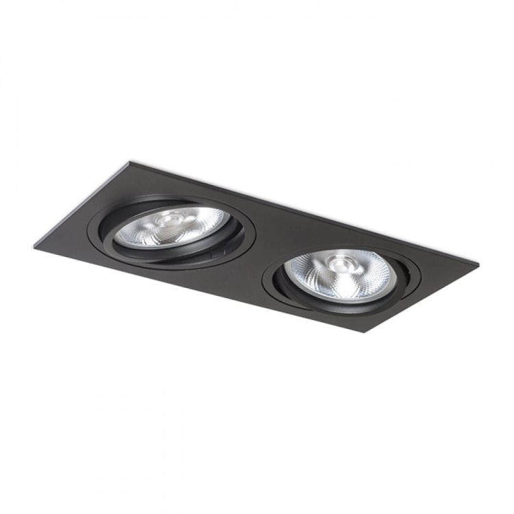 PASADENA G53 SQ II  czarna  12V G53 2x50W