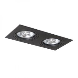 PASADENA G53 SQ II  czarna  12V G53 2x50W
