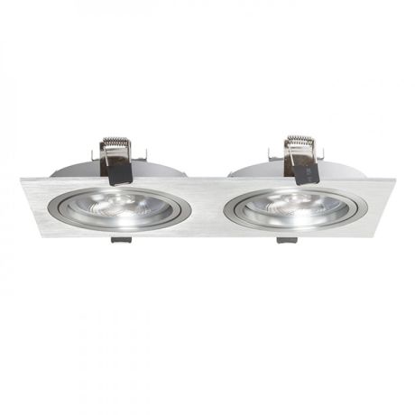 Przejdź do produktu PASADENA G53 SQ II   aluminium szczotkowane 230V LED G53 2x15W