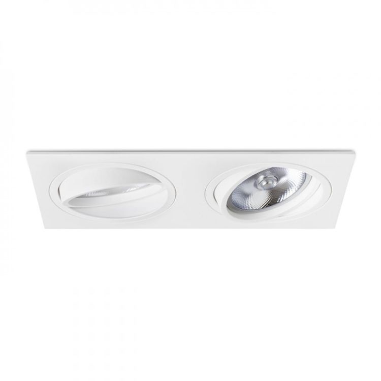 PASADENA G53 SQ II  biała  12V G53 2x50W