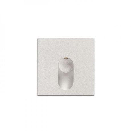 Przejdź do produktu MEMPHIS SQ wpuszczana w ścianę srebrno-szara 230V LED 3W 60° 3000K