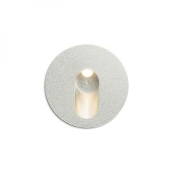 MEMPHIS R wpuszczana w ścianę srebrno-szara 230V LED 3W 60° 3000K