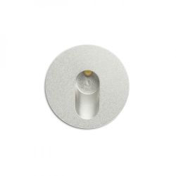 MEMPHIS R wpuszczana w ścianę srebrno-szara 230V LED 3W 60° 3000K