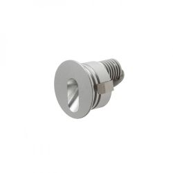 MEMPHIS R wpuszczana w ścianę srebrno-szara 230V LED 3W 60° 3000K