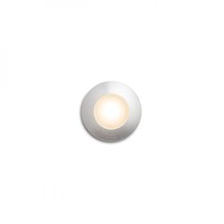 CLUB wpuszczana srebrno-szara  230V LED 3W IP54  3000K