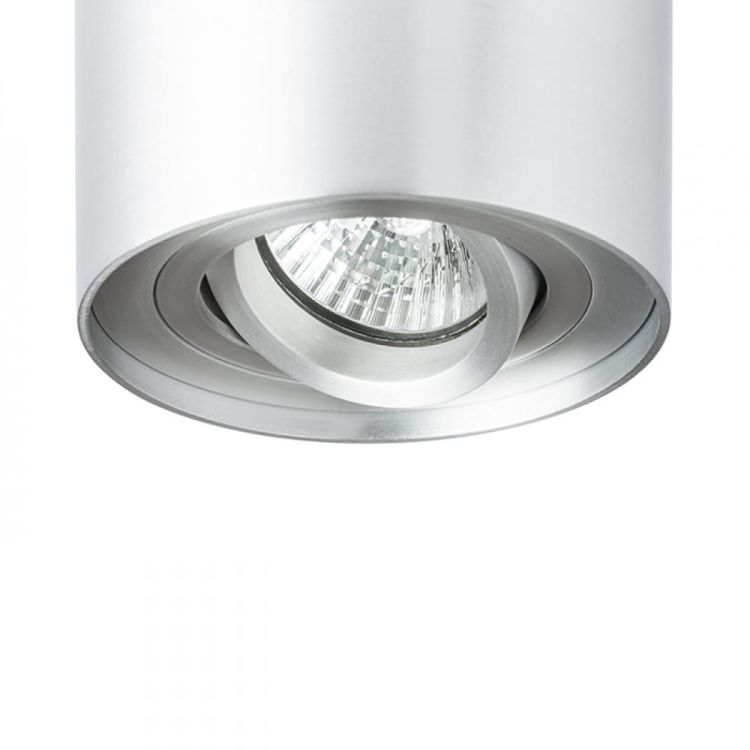 MILANO I sufitowa  aluminium szczotkowane 230V GU10 35W