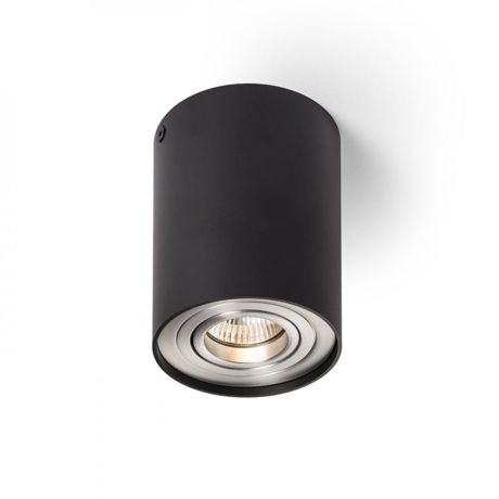 Przejdź do produktu MILANO I sufitowa czarna matowa  aluminium szczotkowane 230V GU10 35W