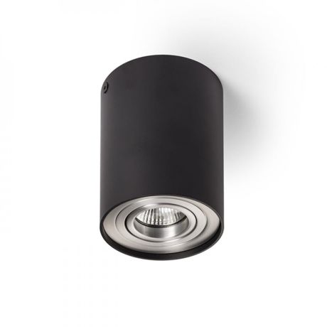 Przejdź do produktu MILANO I sufitowa czarna matowa  aluminium szczotkowane 230V GU10 35W
