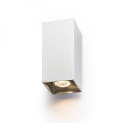 AGATE II ścienna  aluminium szczotkowane 230V GU10 2x35W