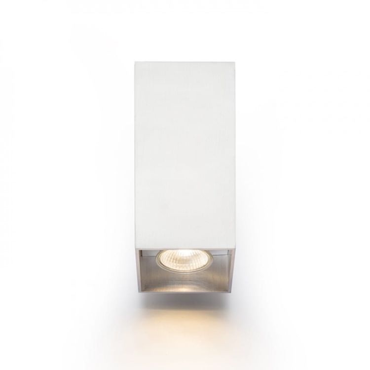 AGATE II ścienna  aluminium szczotkowane 230V GU10 2x35W