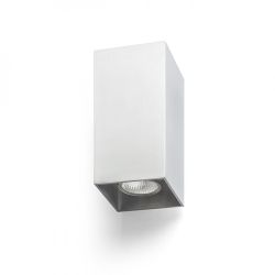 AGATE II ścienna  aluminium szczotkowane 230V GU10 2x35W