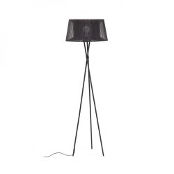 BOULOGNE podłogowa czarna  230V E27 28W