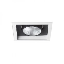 TOMBOY  biała/czarna  230V LED 25W 38°  3000K