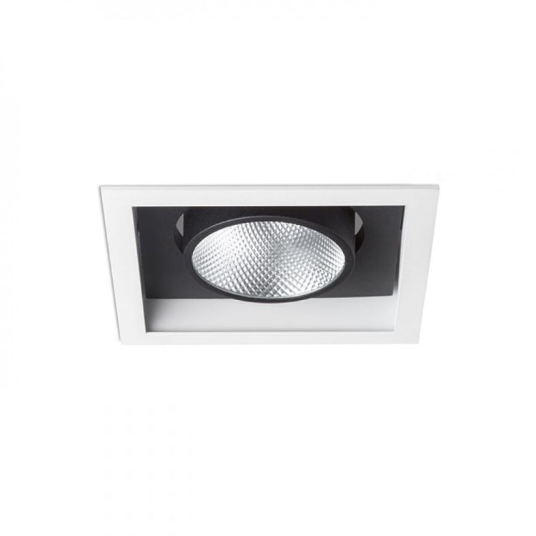 TOMBOY  biała/czarna  230V LED 25W 38°  3000K