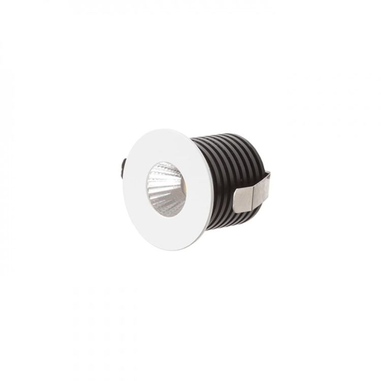 RIO R wpuszczana biała  230V LED 3W 22°  3000K