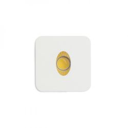 RIO SQ O wpuszczana biała  230V LED 3W 22°  3000K